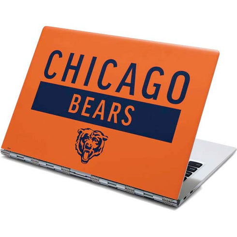 NFL Chicago Bears Orange Performance Series Yoga 910 2-in-1 14in Touch-Screen Skin