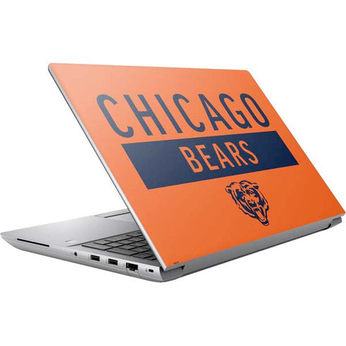 NFL Chicago Bears Orange Performance Series HP ZBook Fury 16 G10 Skin