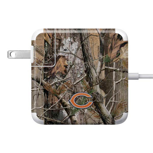 NFL Chicago Bears Realtree AP Camo 85W Power Adapter (15 and 17 inch MacBook Pro Charger) Skin