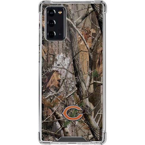 NFL Chicago Bears Realtree AP Camo Galaxy Note20 5G Clear Case