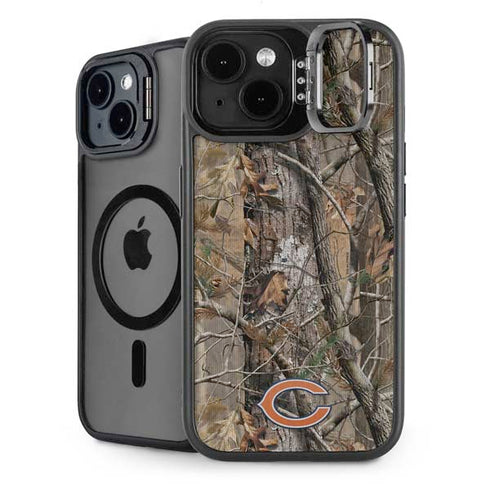 NFL Chicago Bears Realtree AP Camo iPhone 15 Kickstand Case