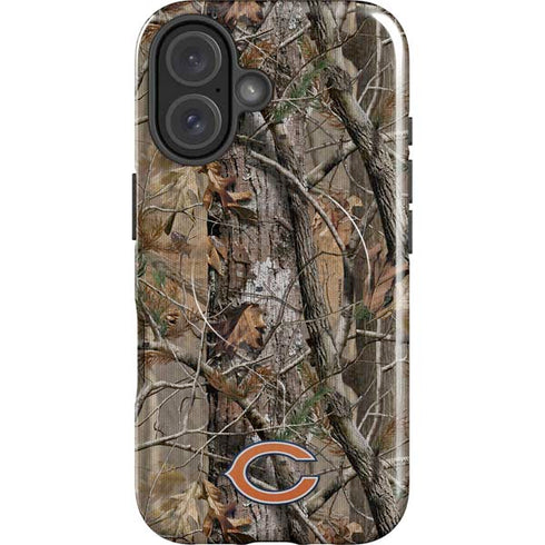 NFL Chicago Bears Realtree AP Camo iPhone 16 Magsafe Impact Case