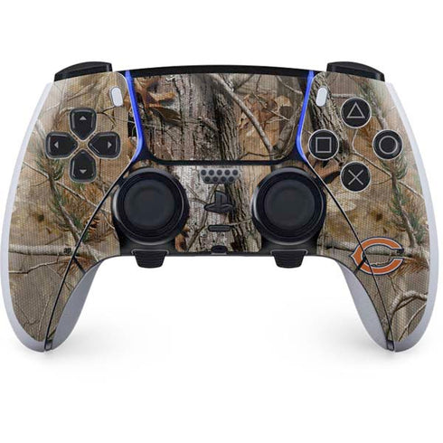 NFL Chicago Bears Realtree AP Camo PS5 DualSense Edge Pro Controller Skin