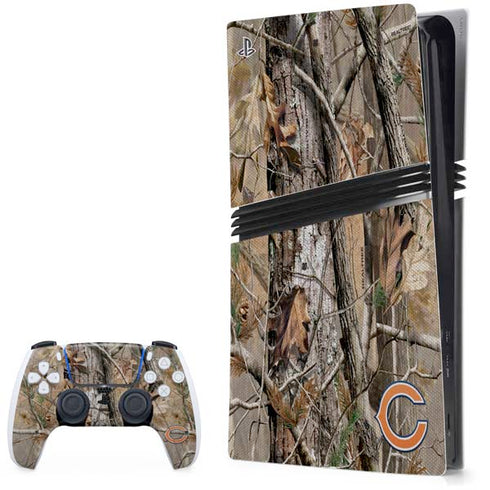 NFL Chicago Bears Realtree AP Camo PS5 Pro Bundle Skin