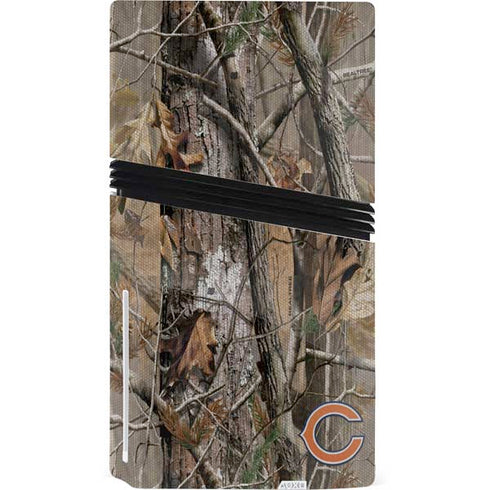NFL Chicago Bears Realtree AP Camo PS5 Pro Disk Console Skin