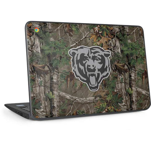 NFL Chicago Bears Realtree Xtra Green Camo HP Chromebook Skin