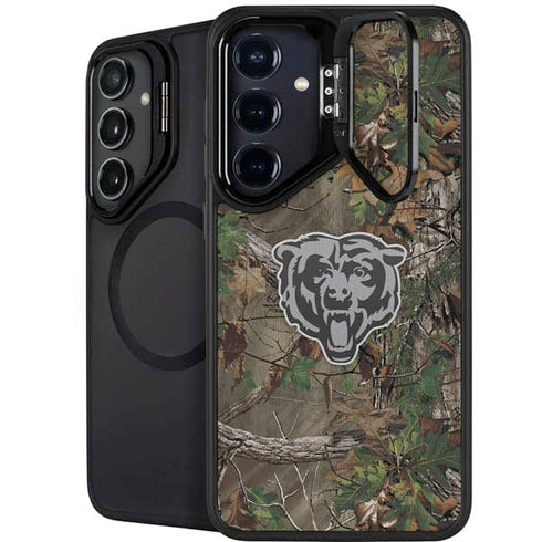 NFL Chicago Bears Realtree Xtra Green Camo Galaxy S25 Kickstand Case