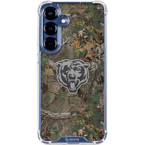 NFL Chicago Bears Realtree Xtra Green Camo Galaxy S25 Plus Clear Case
