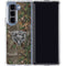NFL Chicago Bears Realtree Xtra Green Camo Galaxy Z Fold5 5G Clear Case