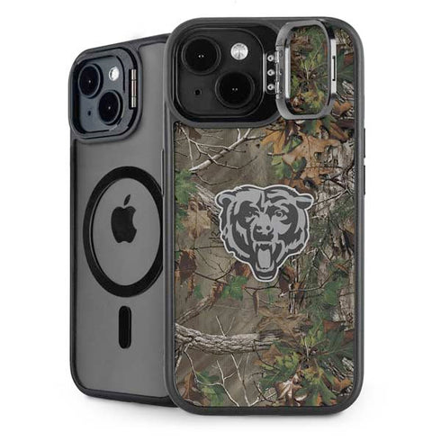 NFL Chicago Bears Realtree Xtra Green Camo iPhone 13 Kickstand Case