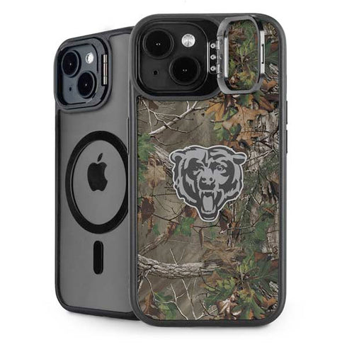 NFL Chicago Bears Realtree Xtra Green Camo iPhone 14 Kickstand Case