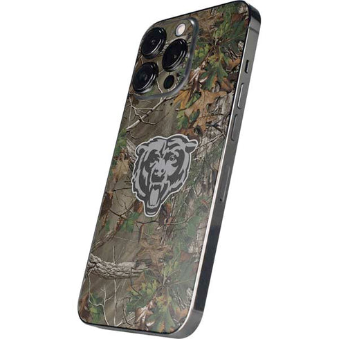 NFL Chicago Bears Realtree Xtra Green Camo iPhone 15 Pro Max Skin