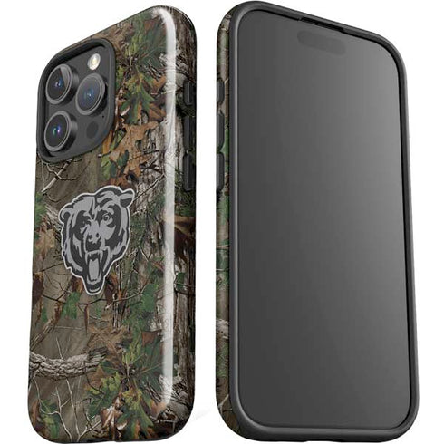 NFL Chicago Bears Realtree Xtra Green Camo iPhone 16 Pro Impact Case