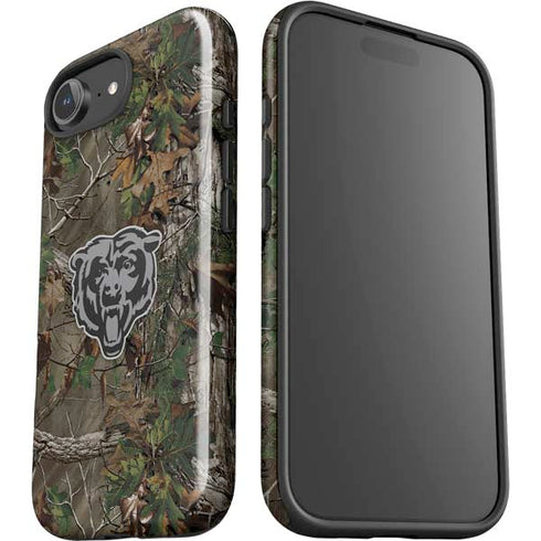 NFL Chicago Bears Realtree Xtra Green Camo iPhone 16e Impact Case