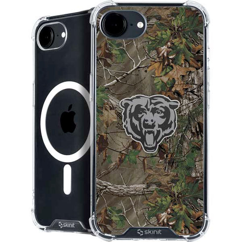 NFL Chicago Bears Realtree Xtra Green Camo iPhone 16e MagSafe Case