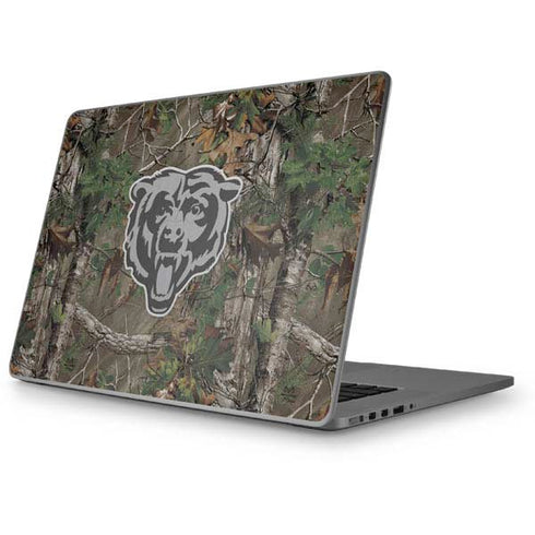 NFL Chicago Bears Realtree Xtra Green Camo Apple MacBook Pro 17-inch Skin