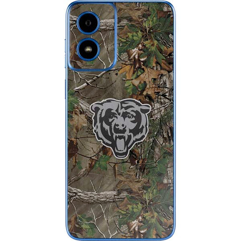 NFL Chicago Bears Realtree Xtra Green Camo Moto G Play 4G (2024) Skin