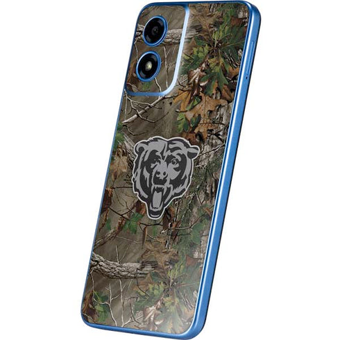 NFL Chicago Bears Realtree Xtra Green Camo Moto G Play 4G (2024) Skin