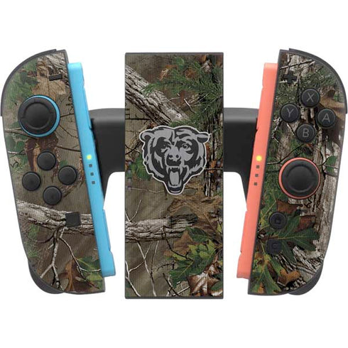 NFL Chicago Bears Realtree Xtra Green Camo Nintendo Switch 2 (2025) Joy-Con Controller Skin