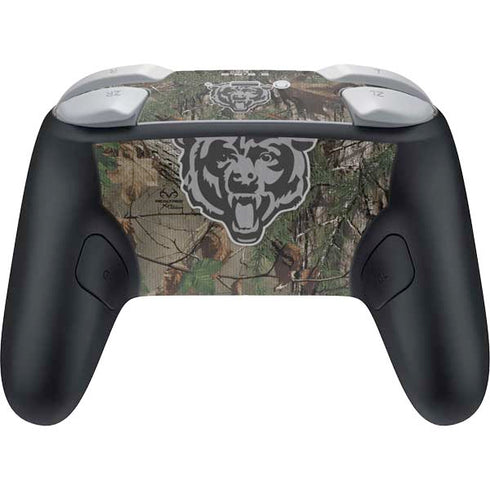 NFL Chicago Bears Realtree Xtra Green Camo Nintendo Switch 2 (2025) Pro Controller Skin