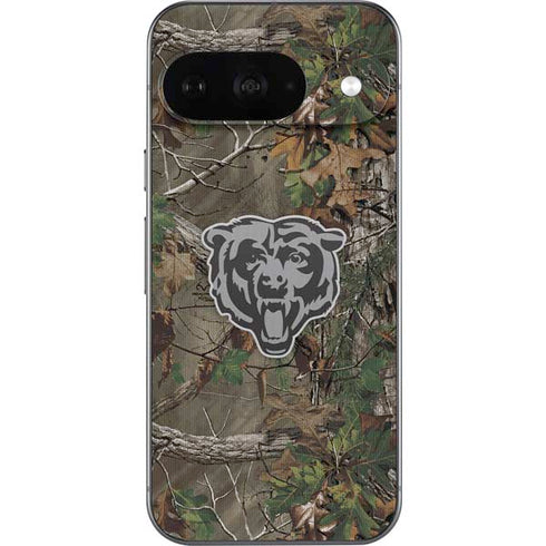 NFL Chicago Bears Realtree Xtra Green Camo Google Pixel 9 Skin