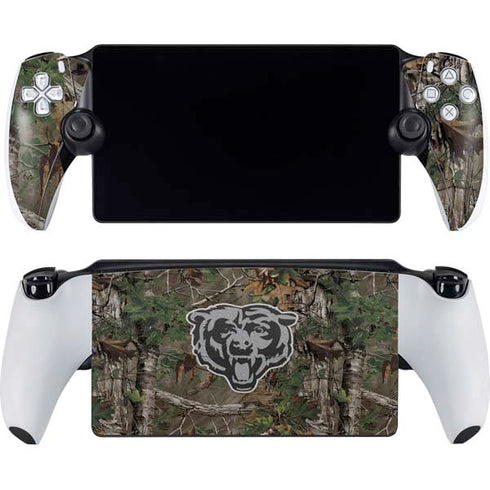 NFL Chicago Bears Realtree Xtra Green Camo PlayStation Portal Remote Player Skin