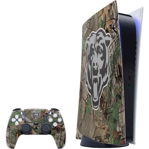 NFL Chicago Bears Realtree Xtra Green Camo PlayStation PS5 Skins