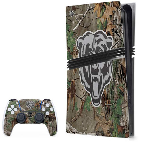 NFL Chicago Bears Realtree Xtra Green Camo PlayStation PS5 Skins