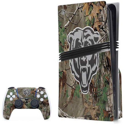 NFL Chicago Bears Realtree Xtra Green Camo PlayStation PS5 Skins