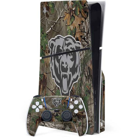 NFL Chicago Bears Realtree Xtra Green Camo PlayStation PS5 Skins