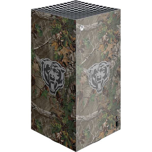 NFL Chicago Bears Realtree Xtra Green Camo XBox Series X Digital Edition Console Skin