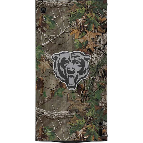 NFL Chicago Bears Realtree Xtra Green Camo XBox Series X Digital Edition Console Skin