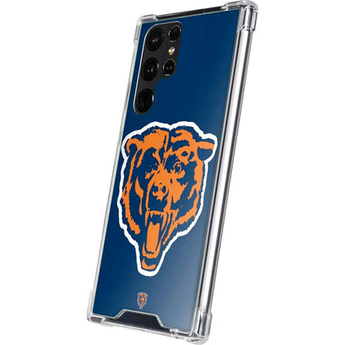 NFL Chicago Bears Retro Logo Galaxy S23 Ultra Clear Case