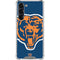 NFL Chicago Bears Retro Logo Galaxy S24 FE Clear Case