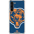 NFL Chicago Bears Retro Logo Galaxy S24 FE Clear Case