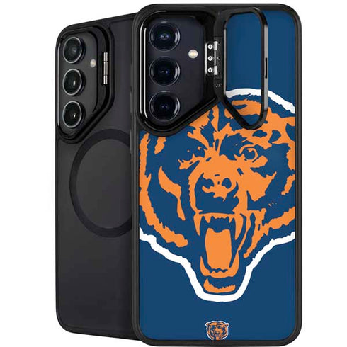 NFL Chicago Bears Retro Logo Galaxy S24 FE Kickstand Case