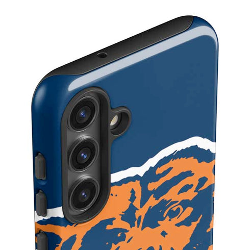 NFL Chicago Bears Retro Logo Galaxy S25 Impact Case