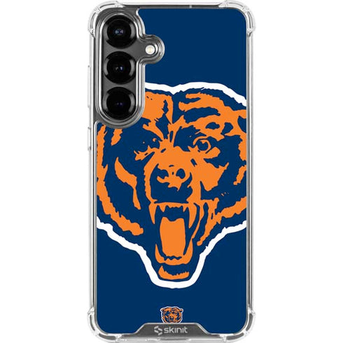 NFL Chicago Bears Retro Logo Galaxy S26 Plus Clear Case
