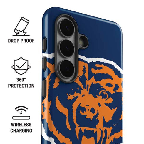 NFL Chicago Bears Retro Logo Galaxy S26 Plus Impact Case