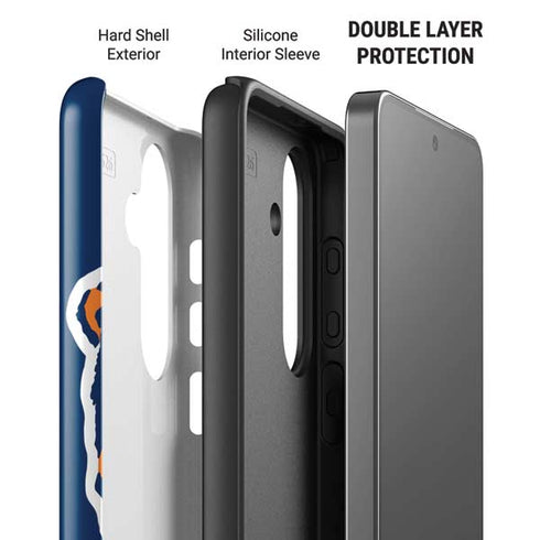 NFL Chicago Bears Retro Logo Galaxy S26 Plus Impact Case