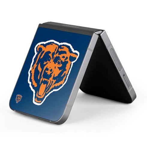 NFL Chicago Bears Retro Logo Galaxy Z Flip6 Skin