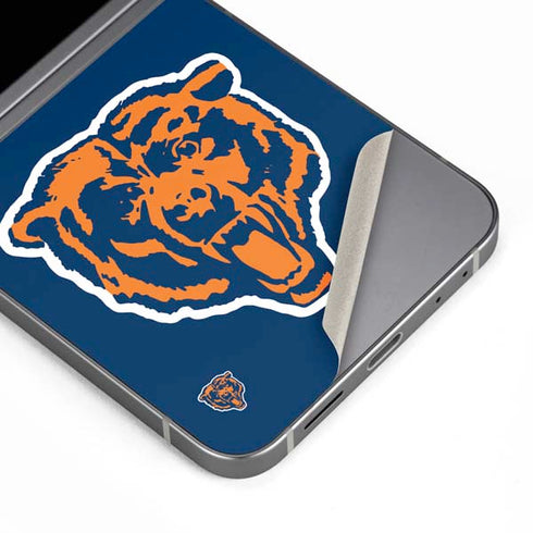 NFL Chicago Bears Retro Logo Galaxy Z Flip6 Skin