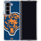 NFL Chicago Bears Retro Logo Galaxy Z Fold5 5G Clear Case