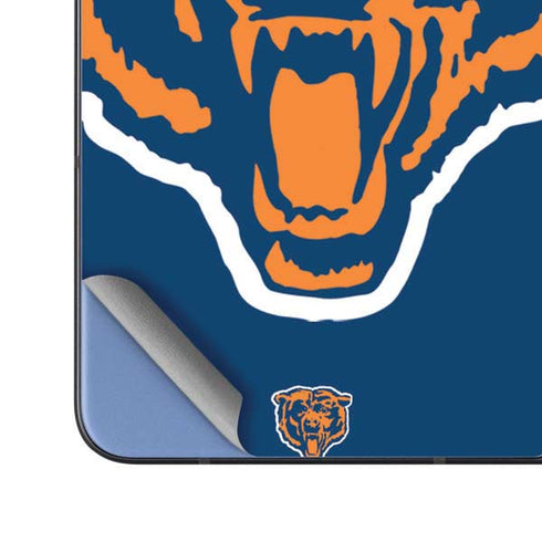 NFL Chicago Bears Retro Logo Galaxy Z Fold5 5G Skin