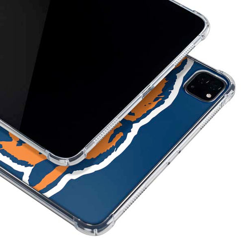 NFL Chicago Bears Retro Logo iPad Pro 11in (2024) Clear Case