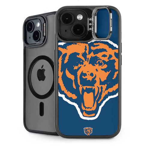 NFL Chicago Bears Retro Logo iPhone 15 Kickstand Case