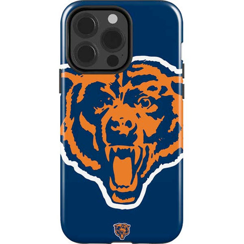 NFL Chicago Bears Retro Logo iPhone 15 Pro Impact Case
