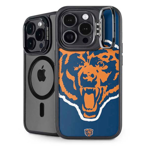 NFL Chicago Bears Retro Logo iPhone 15 Pro Max Kickstand Case