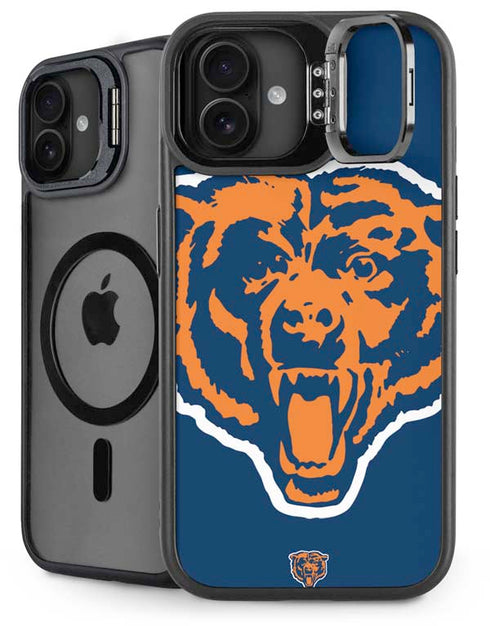 NFL Chicago Bears Retro Logo iPhone 16 Plus Kickstand Case