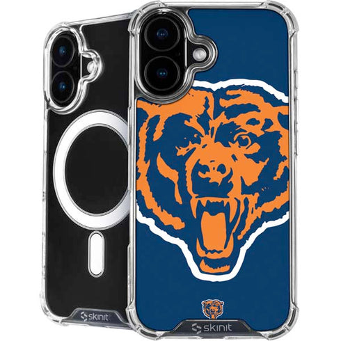 NFL Chicago Bears Retro Logo iPhone 16 Plus MagSafe Case